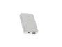 Xtorm Go2 Power Bank XG2050 5000mAh 12W Carga Rápida Dual USB-A y USB-C para Smartphone - Compacto - Color Blanco Ceniza
