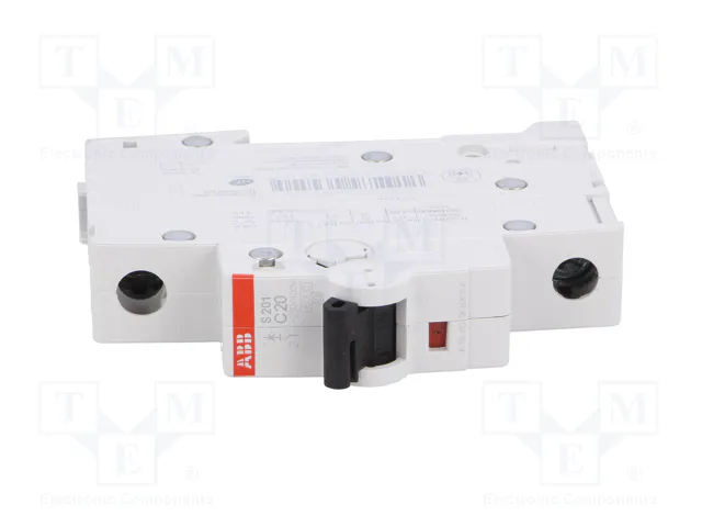 ABB S201-C20 Interruptor magnetotérmico 20A 1 polo 6kA