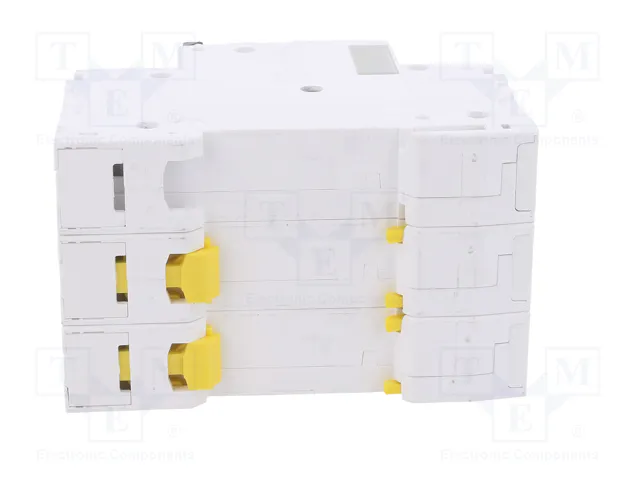 SCHNEIDER ELECTRIC iC60N Interruptor magnetotérmico 3 polos 2A Caract C SCHNEIDER ELECTRIC iC60N Interruptor magnetotérmico 3 polos 2A Caract C