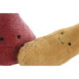 DKD Home Decor Sujetapuertas de Poliéster con Diseño de Frutas, Pack de 2