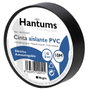 Hantums Cinta aislante eléctrica PVC 10M Negro - Retráctil 10ud