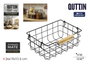 Quttin Cesta de Almacenaje Metal Sweet Home