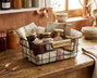 Quttin Cesta de Almacenaje Metal Sweet Home