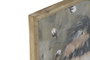 DKD Home Decor Cuadro Cristal MDF Pajaritos Surtido de 4 Unidades 50x50x2 cm Verde/Multicolor