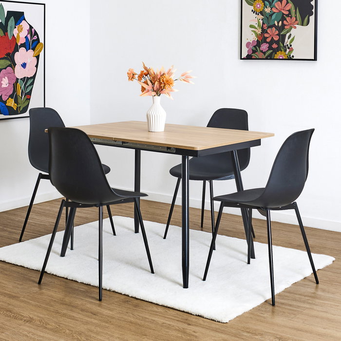 Home Deco Factory Mesa Extensible Loka 110/150cm
