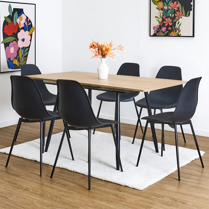 Home Deco Factory Mesa Extensible Loka 110/150cm