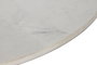 DKD Home Decor Mesa de Comedor de Acacia y Mármol 115x115x76 cm Blanco