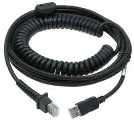 Datalogic 90A052289 Cable de Carga Negro 5m