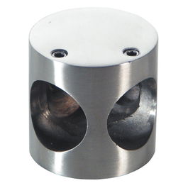 HERRAJES ALK Nudo Conector Cabine 90º para Tubo de 25mm Inoxidable