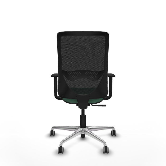 PIQUERAS Y CRESPO Silla de oficina Zulema con mecanismo Sincro, Verde esmeralda y Negro PIQUERAS Y CRESPO Silla de oficina Zulema con mecanismo Sincro, Verde esmeralda y Negro