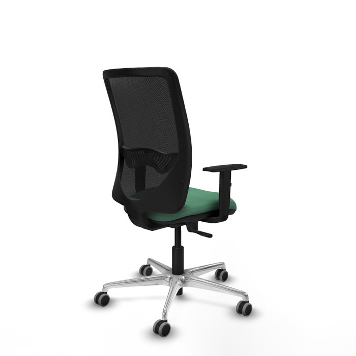 PIQUERAS Y CRESPO Silla de oficina Zulema con mecanismo Sincro, Verde esmeralda y Negro PIQUERAS Y CRESPO Silla de oficina Zulema con mecanismo Sincro, Verde esmeralda y Negro