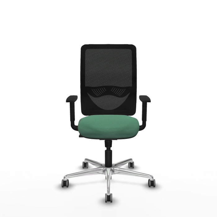 PIQUERAS Y CRESPO Silla de oficina Zulema con mecanismo Sincro, Verde esmeralda y Negro PIQUERAS Y CRESPO Silla de oficina Zulema con mecanismo Sincro, Verde esmeralda y Negro