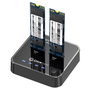 CoreParts Clonador y Base Dock USB-C 3.2 Gen 2 para M.2 NVMe SSD