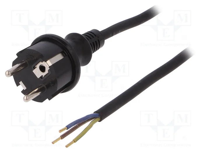 PLASTROL Cable de Alimentación H05RR-F 3x1mm2 4m PLASTROL Cable de Alimentación H05RR-F 3x1mm2 4m
