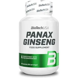 BIOTECHUSA Panax Ginseng 60 Capsulas