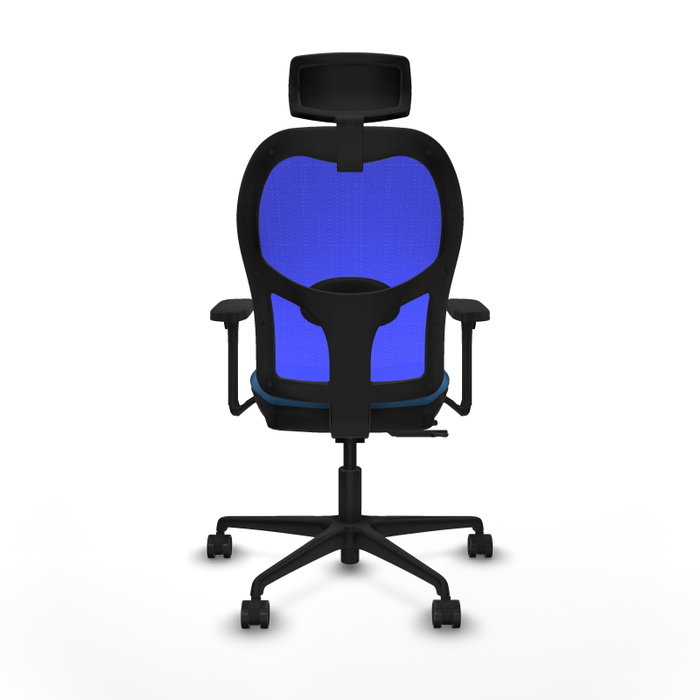 PIQUERAS Y CRESPO Silla de oficina Jorquera Azul con mecanismo Sincro/Traslack PIQUERAS Y CRESPO Silla de oficina Jorquera Azul con mecanismo Sincro/Traslack