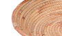 DKD Home Decor Centro de Mesa de Junco Marrón Natural 42x42x8 cm de Estilo Tropical de Hecho a Mano