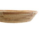 DKD Home Decor Centro de Mesa de Junco Marrón Natural 42x42x8 cm de Estilo Tropical de Hecho a Mano