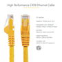 Cable de Red Rígido UTP Categoría 6 Startech N6PATC7MYL Amarillo 7 m
