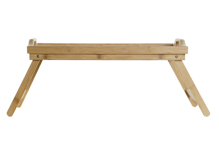 DKD Home Decor Bandeja Bambú Natural Patas 64x30x24 cm