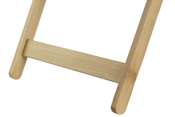 DKD Home Decor Bandeja Bambú Natural Patas 64x30x24 cm