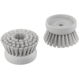 Brabantia Juego de 2 cabezales de repuesto para cepillo SinkSide, Gris claro