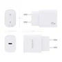 AISENS - CARGADOR USB-C PD3.0 1 PUERTO 1xUSB-C 20W, BLANCO