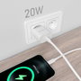 Aisens Cargador USB-C 20W Blanco A110-0752