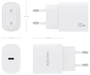 Aisens Cargador USB-C 20W Blanco A110-0752