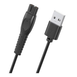Silex - Cable cargador USB 5V CC 1000mA 91 cm para afeitadoras Philips Norelco, OneBlade 360, QP2724, QP2720, QP2824, QP2734, QP4631