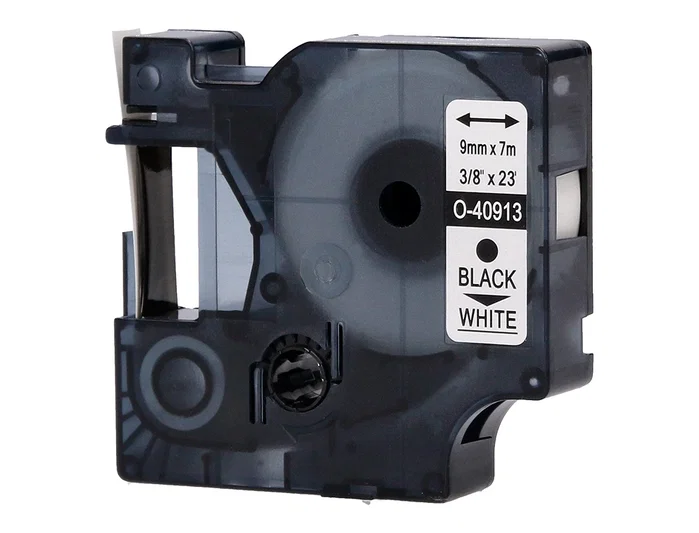 Q-connect Cinta compatible para DYMO negro-blanco 9 mm x 7 m Q-connect Cinta compatible para DYMO negro-blanco 9 mm x 7 m