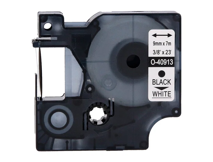 Q-connect Cinta compatible para DYMO negro-blanco 9 mm x 7 m Q-connect Cinta compatible para DYMO negro-blanco 9 mm x 7 m