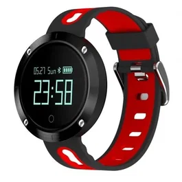 RELOJ DEPORTIVO BILLOW XS30 NEGRO/ROJO - BT 4.0 - DOBLE SENSOR - PANTALLA 0.95"/2.41CM OLED - TENSIOMETRO - BATERÍA 120MAH - RESISTENTE AL AGUA