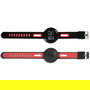RELOJ DEPORTIVO BILLOW XS30 NEGRO/ROJO - BT 4.0 - DOBLE SENSOR - PANTALLA 0.95"/2.41CM OLED - TENSIOMETRO - BATERÍA 120MAH - RESISTENTE AL AGUA