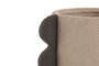 DKD Home Decor Jarrón de Gres Marrón Rugoso 21x14x38 cm