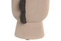 DKD Home Decor Jarrón de Gres Marrón Rugoso 21x14x38 cm