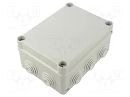 GEWISS GW44026 Caja de Conexiones 44 CE Gris IP55