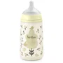 Suavinex Biberón Birdies - Tetina SX Pro M - 270 ml - Para bebés de 3 a 6 meses - Color Beige