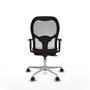 PIQUERAS Y CRESPO Silla de oficina Jorquera Sincro/Traslack Granate y Blanco