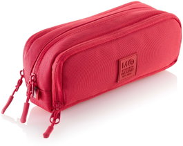 MIQUELRIUS COLECCIONES Portatodo Triple Organizador Recicl. Raw Rojo