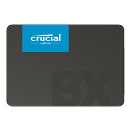 Crucial BX500 2 TB SSD 2.5" SATA III 6Gb/s - 540 MB/s Lectura, 500 MB/s Escritura, 3D NAND, para PC/Portátil