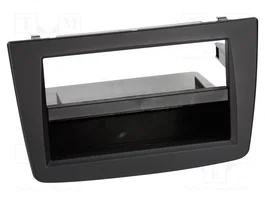ACV Bastidor de montaje de radio para Alfa Romeo Mito 2013+, 2 DIN, negro
