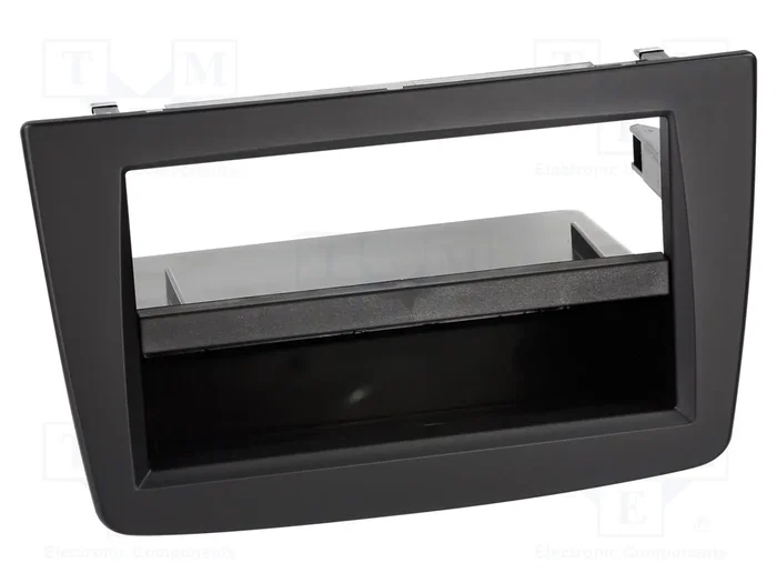 ACV Bastidor de montaje de radio para Alfa Romeo Mito 2013+, 2 DIN, negro ACV Bastidor de montaje de radio para Alfa Romeo Mito 2013+, 2 DIN, negro