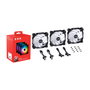 XPG VENTO 120 ARGB PWM 12 cm Pack de 3 unidades, Negro