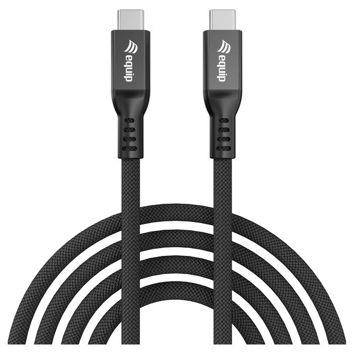 EQUIP Cable USB-C a USB-C 80Gbps PD240W 2m Negro