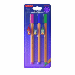 Stabilo Point 88 K-Pop Colores Surtidos, Pack de 3