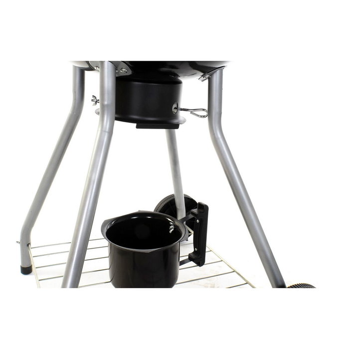 DKD Home Decor Barbacoa de Metal y Plástico con Termómetro