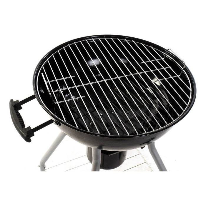 DKD Home Decor Barbacoa de Metal y Plástico con Termómetro