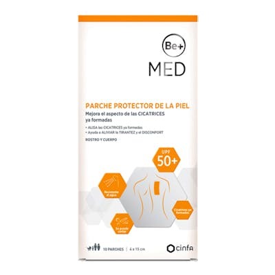 BE+ Parche Protector De La Piel 10 Parches 15 Cm X 4 Cm BE+ Parche Protector De La Piel 10 Parches 15 Cm X 4 Cm
