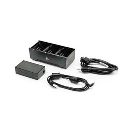 Zebra Cargador de Batería SAC-MPP-3BCHGUK1-01 para 3 Baterías de Ion de Litio, Compatible con Serie ZQ500, QLn y ZQ600 de Impresoras Móviles